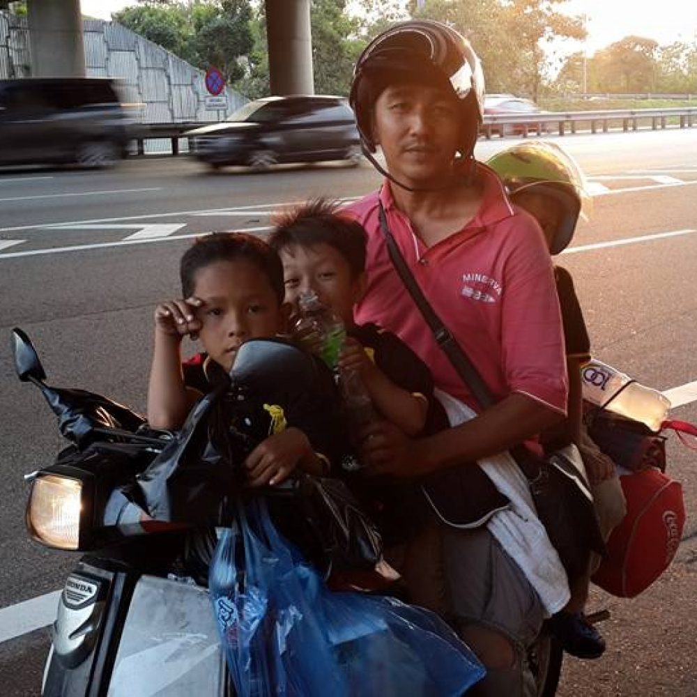 anak dan ayah